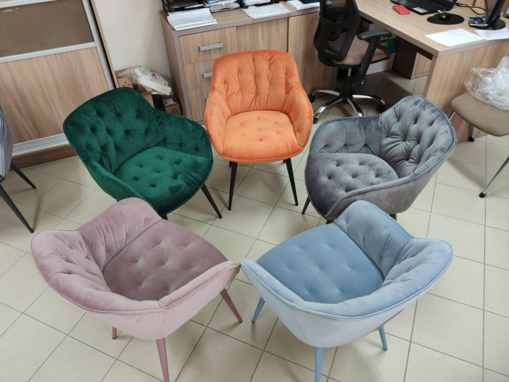 QINGSEN VELVET CHAIR PRODUCTION LINE